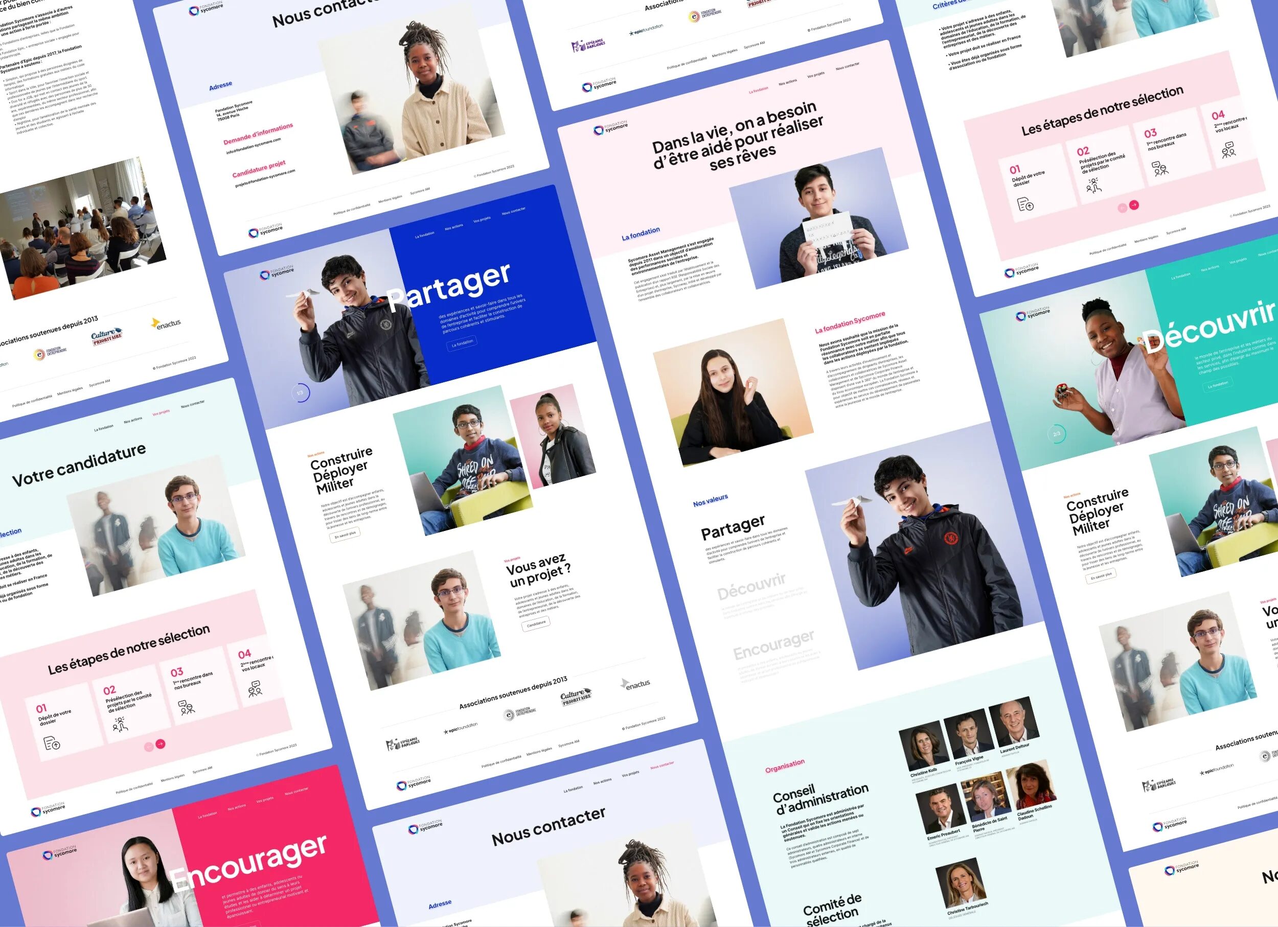 Sycomore Fondation - Cubedesigners