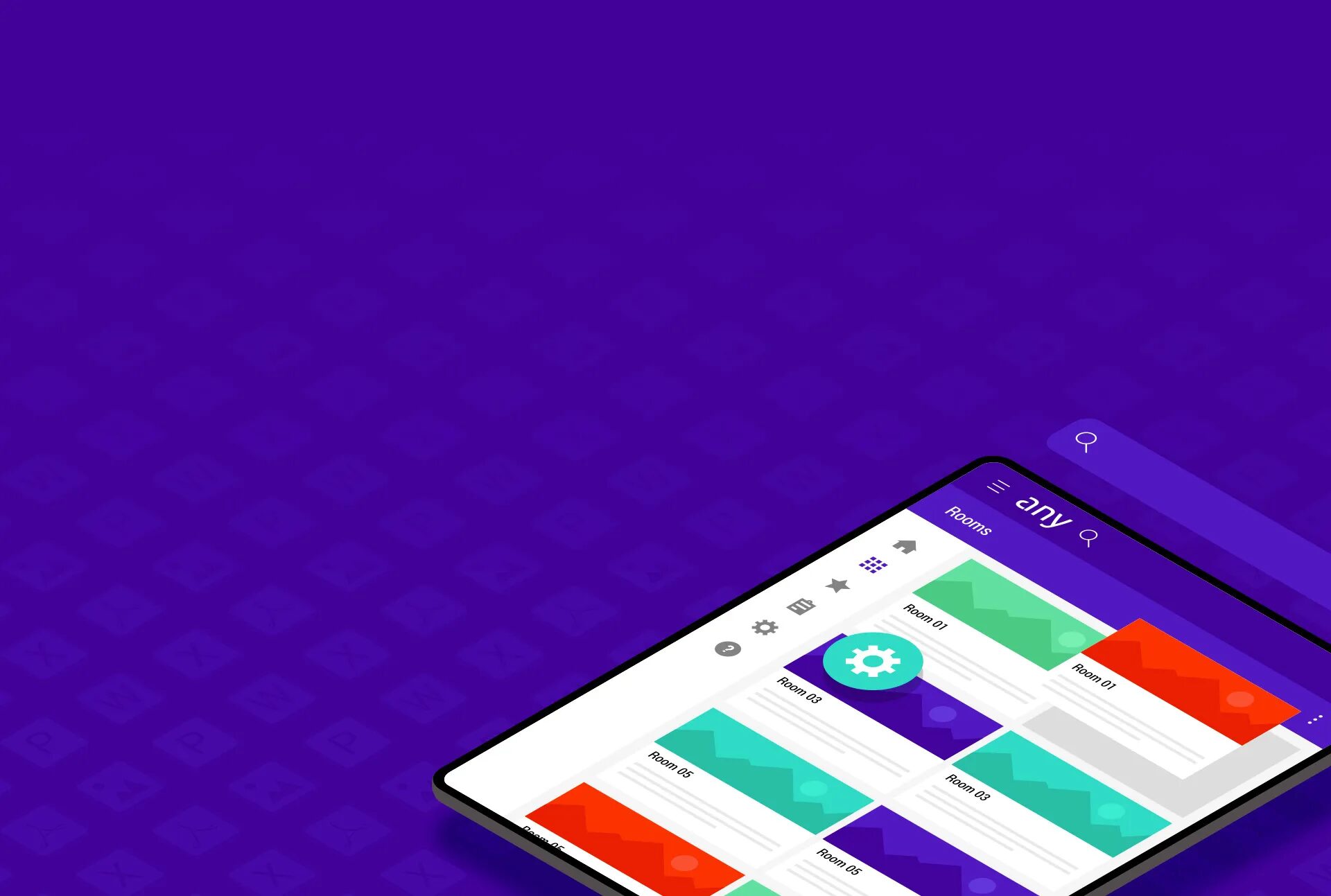 Interface de gestion de contenu C6 avec aperçu de tableaux de bord sur tablette, solutions de gestion de contenu pour entreprises.