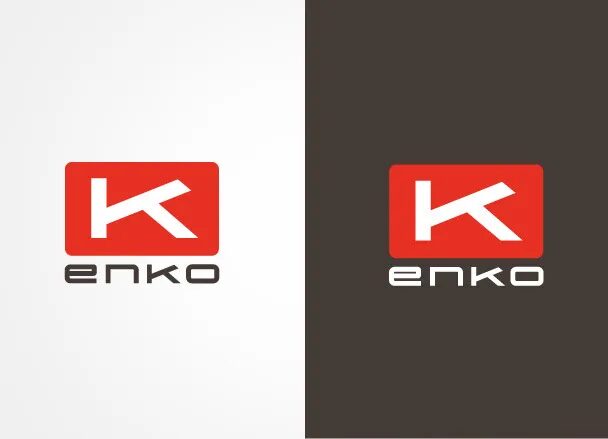 Création logo ENKO par cubedesigners