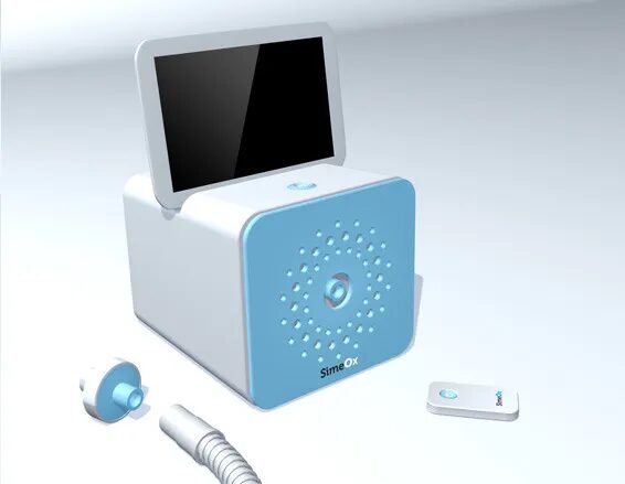Création design produit Simeox désencombrement bronchique PhysioAssist par cubedesigners