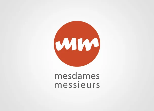 Logo Mesdames Messieurs, agence de design graphique